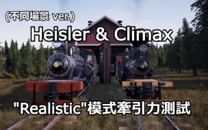 Download Video: [Railroads Online]Heisler & Climax牵引力测试 (不同场景ver.)