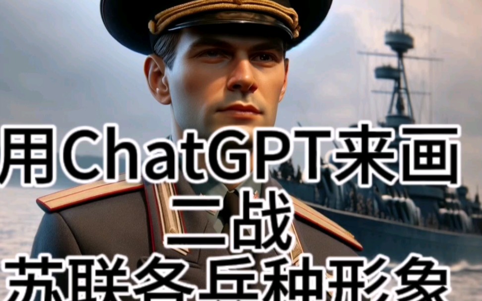 用ChatGPT画二战苏联各兵种形象哔哩哔哩bilibili