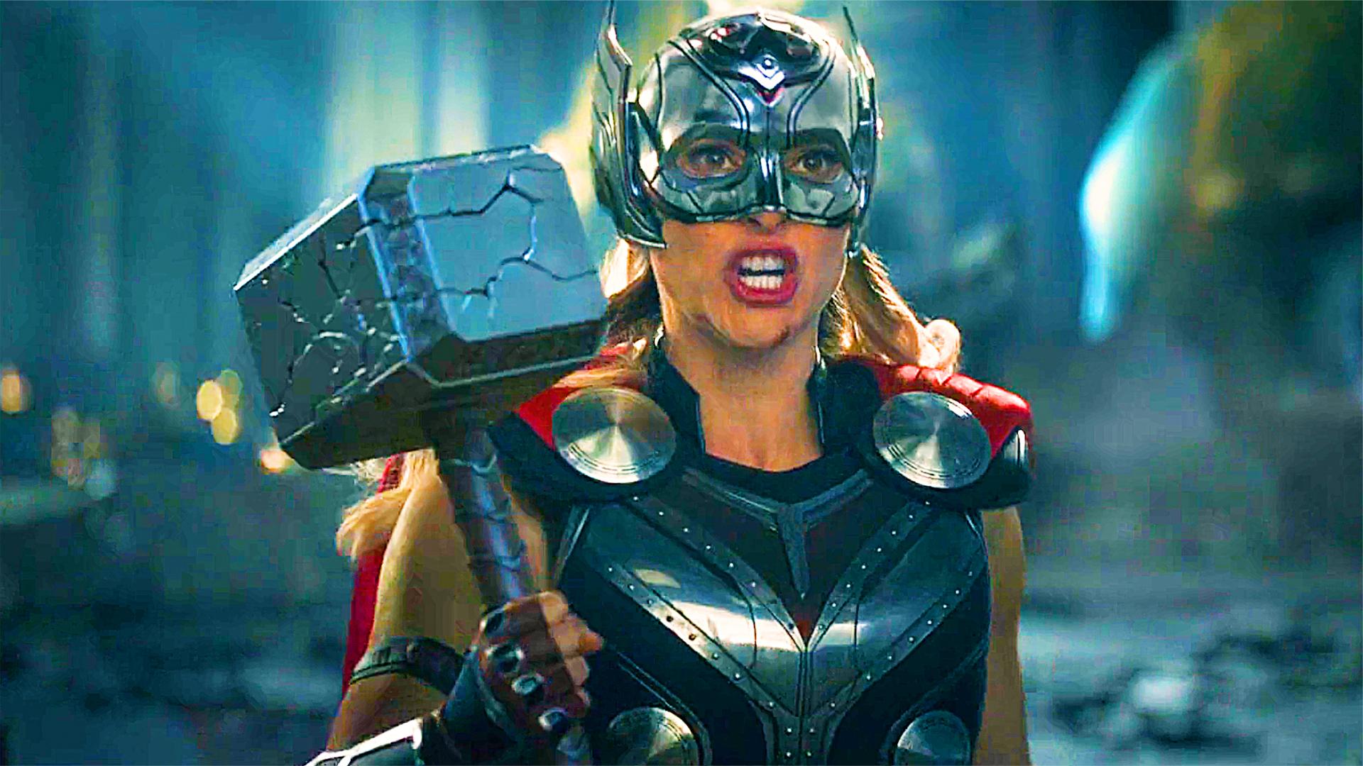 女雷神:吃我一锤!