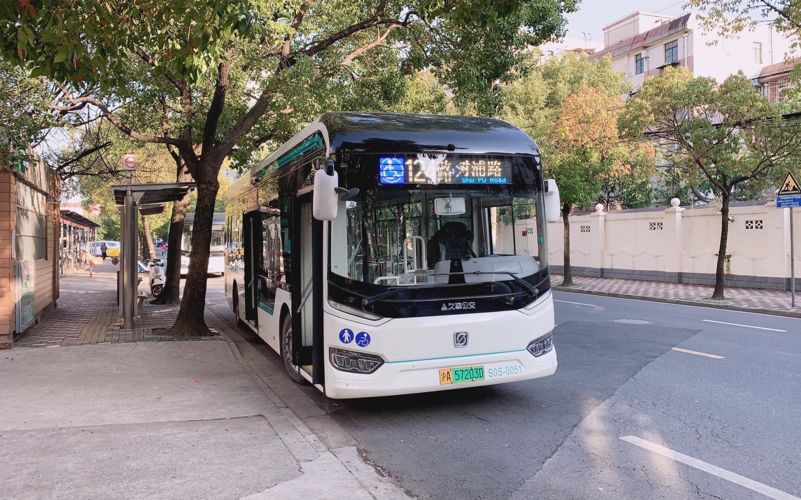 巴士一公司 124路 s0s 运行区间