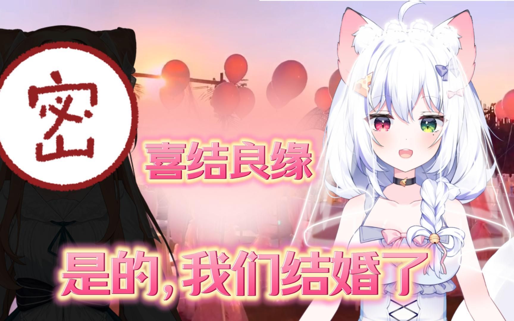 【重大发表】我们结婚了哔哩哔哩bilibili