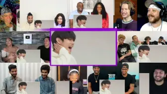 Скачать видео: Kim Taehyung being extra for Reaction Mashup