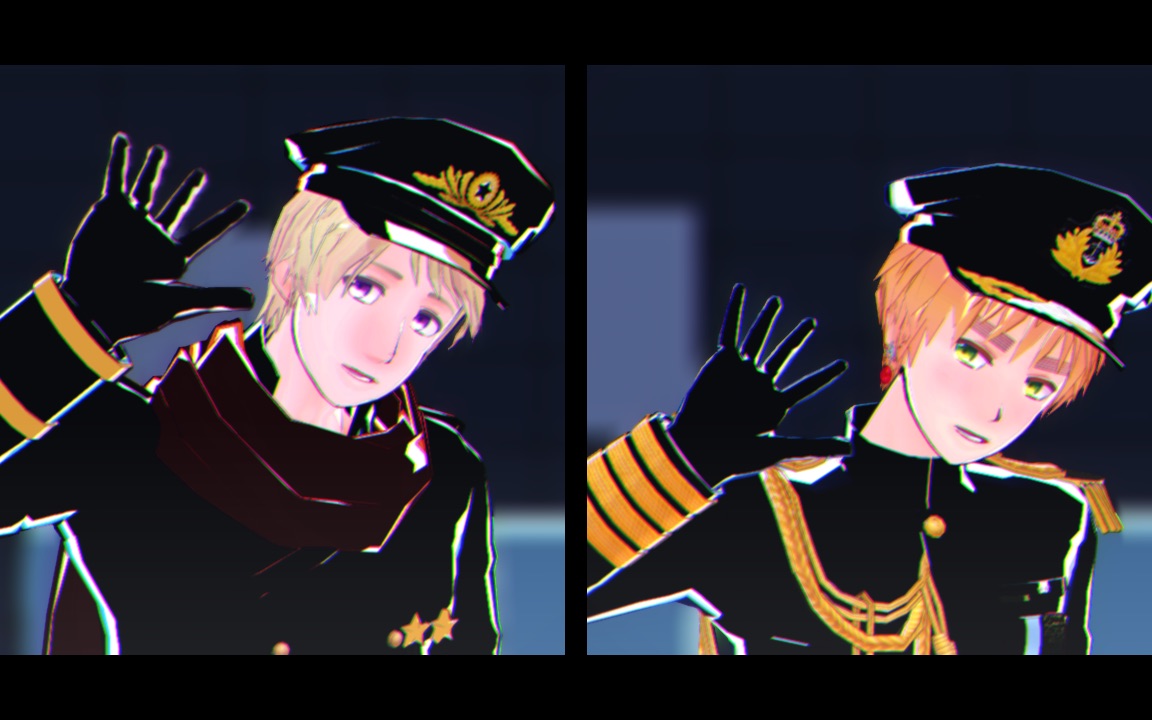 【aph/mmd】再见宣言【诅咒组】_哔哩哔哩_bilibili