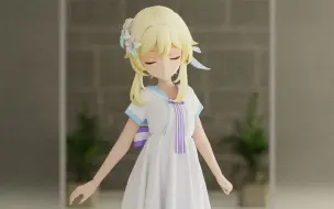 Descargar video: 【荧/布料解算/原神MMD】summertime