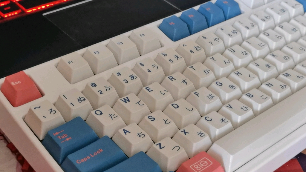 ttc金粉轴53g弹簧键盘音便当键帽