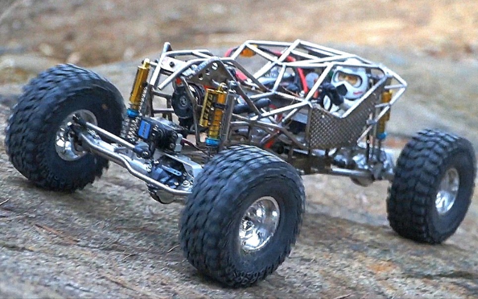 定制全金属管架遥控攀爬车!rock bouncer02管架怪物 遥控车