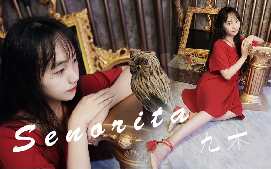 【九木】♡senorita♡韩舞初次尝试哔哩哔哩bilibili