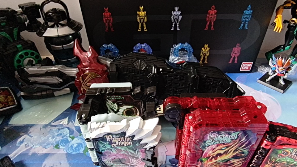 假面骑士圣刃远古龙&元素龙把玩评测_哔哩哔哩_bilibili