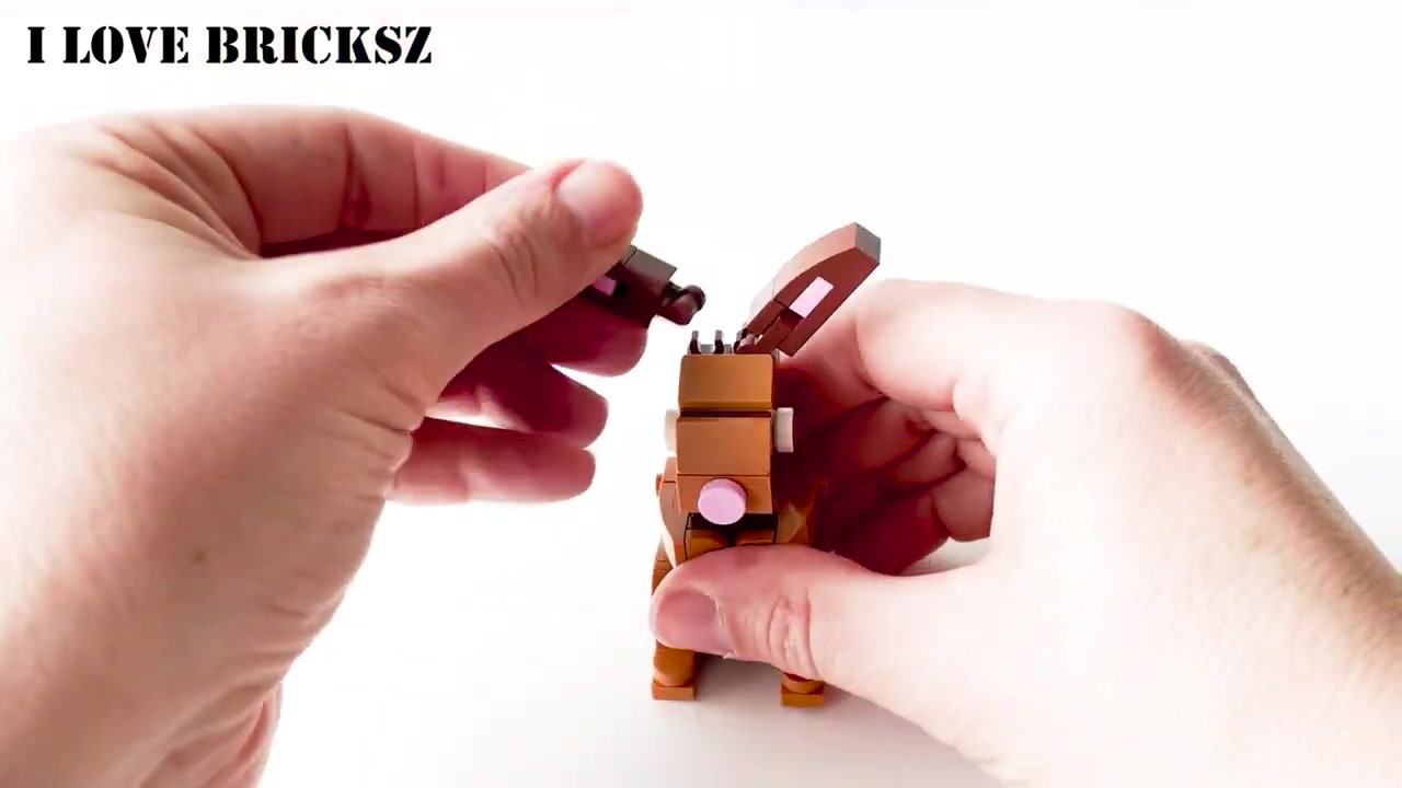 "乐高复活节兔子展示 40523 拆箱和快速搭建"