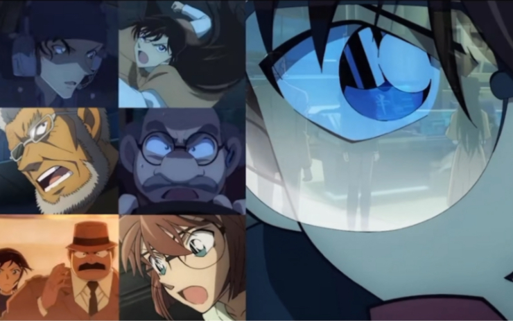 名侦探柯南黑铁的鱼影tvcm 红黑对决篇!