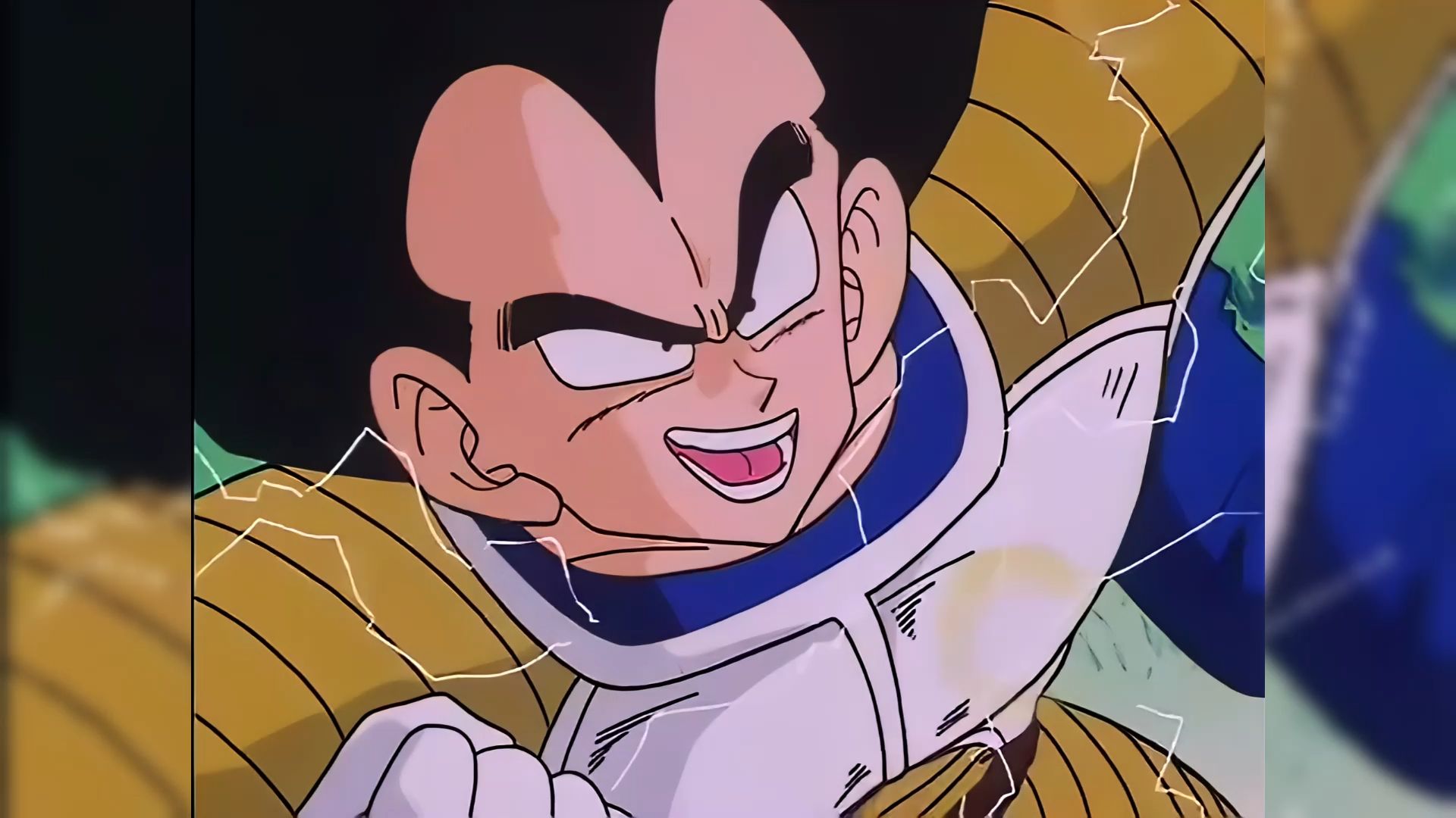 【画质修复】[龙珠z] 前期的贝吉塔真是邪恶啊,自己队友都随便灭