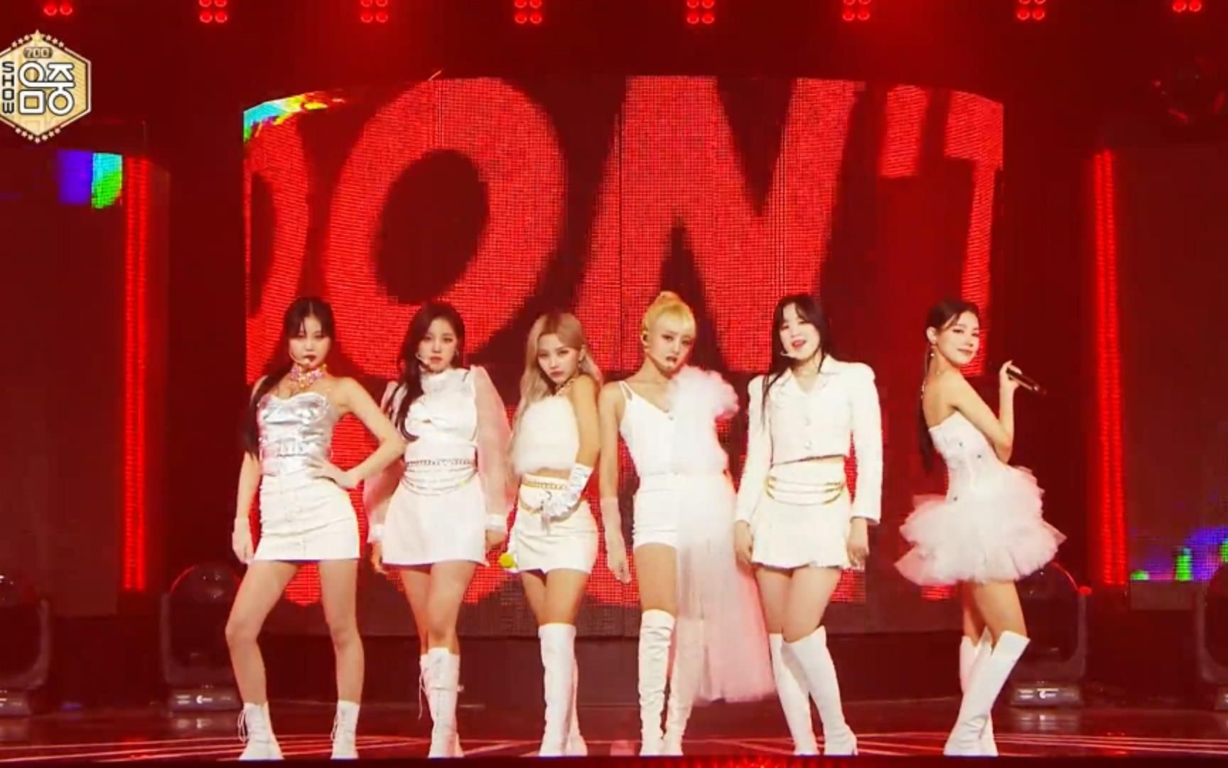 (g)i-dle《dont touch me》 (退款远征队)  secret number mc舞台