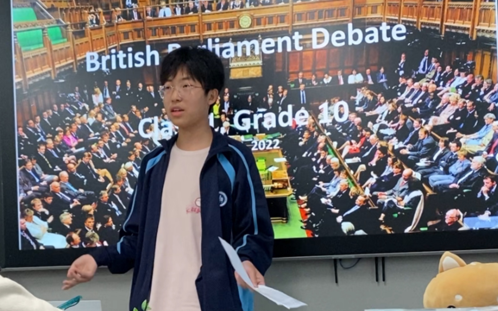 bpdebate高一学生英语辩论首秀轻拍