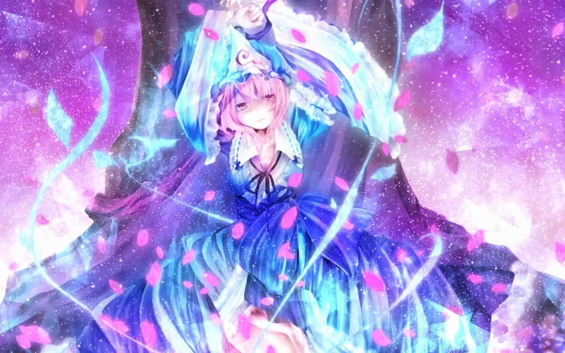 [图]东方project 【东方ボーカル】- 零れ桜 【幽闭サテライト】