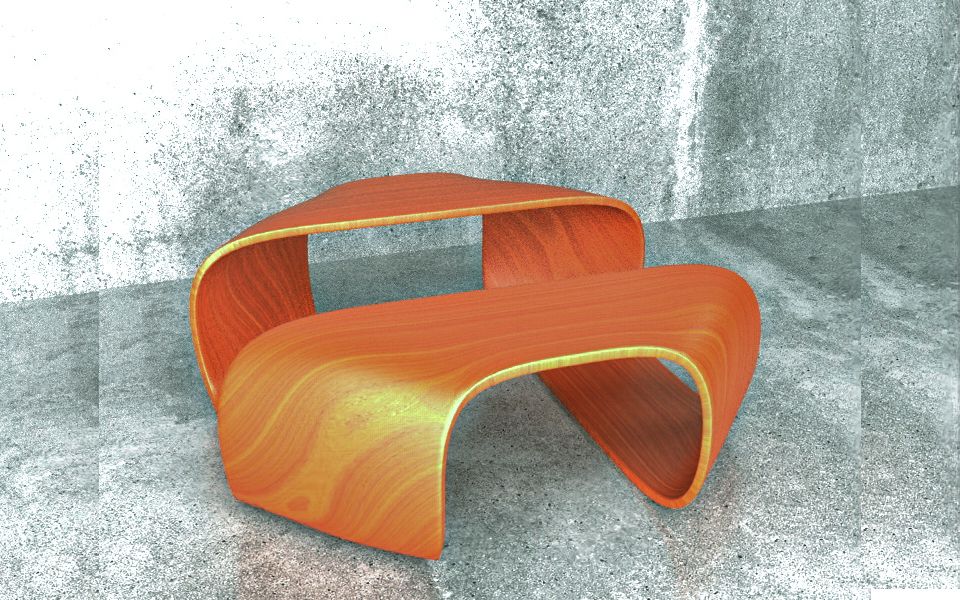 3dmax异性茶几建模练习