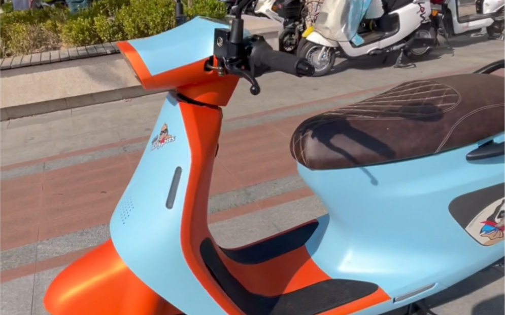 万元以内再添新丁.#复古踏板 #鸭嘴兽 #爱机车爱生活