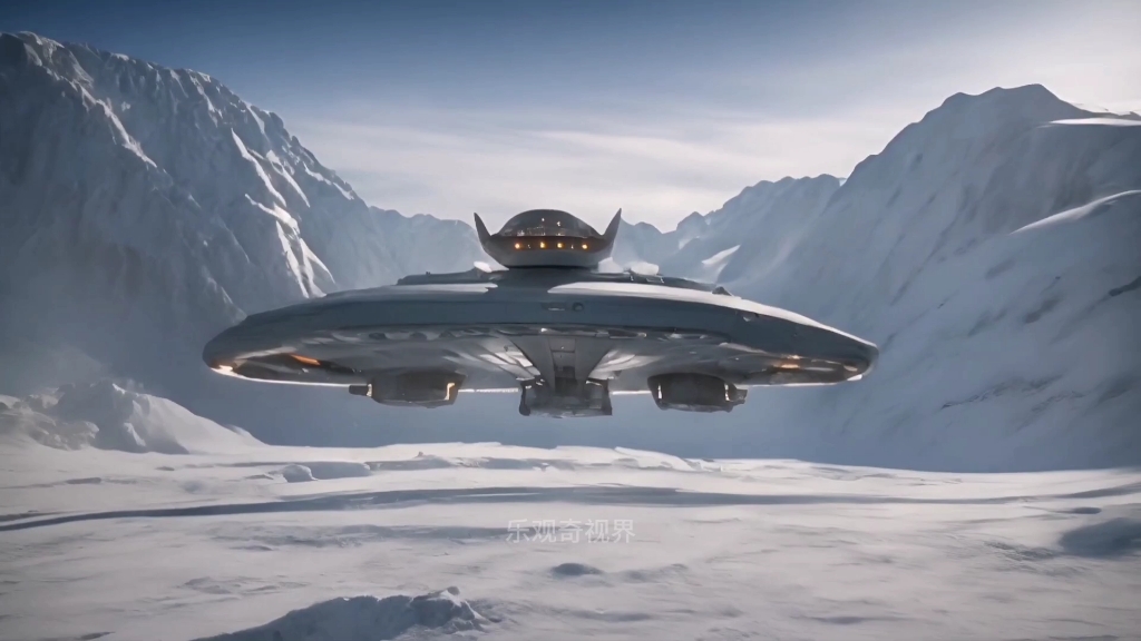 冰雪世界星际飞船未来宇宙科幻4