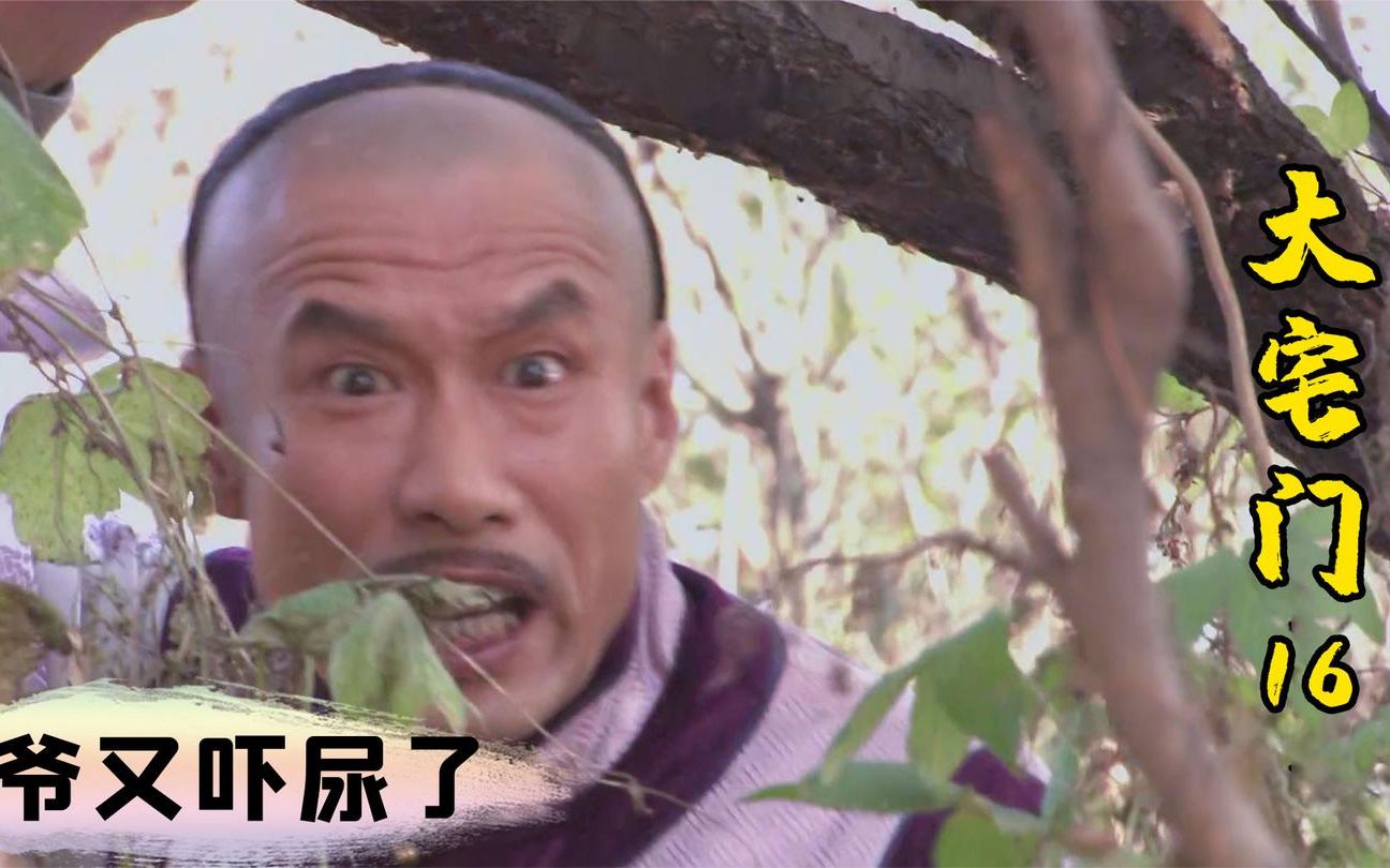 大宅门16三爷目睹白景琦杀人吓成表情包不料还被白景琦威胁