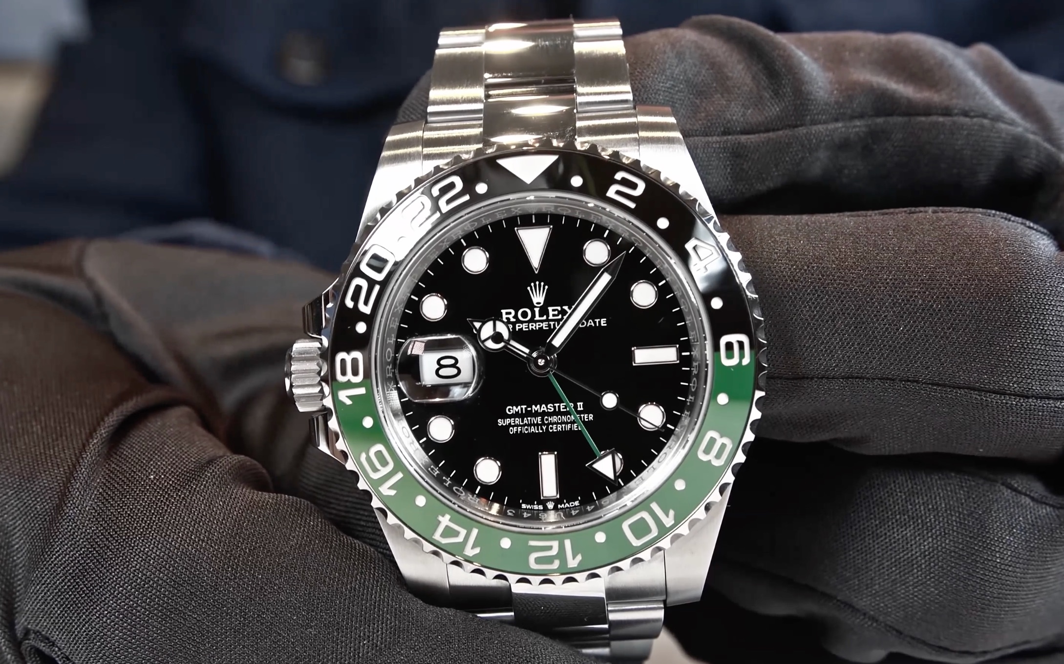 rolex劳力士2022新款格林尼治gmtmasterii左冠表3285机芯watchadvisor