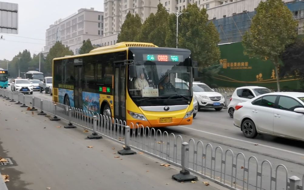 【pov7】济宁城际公交602路第一视角展望:直达邹城的公交快车_哔哩