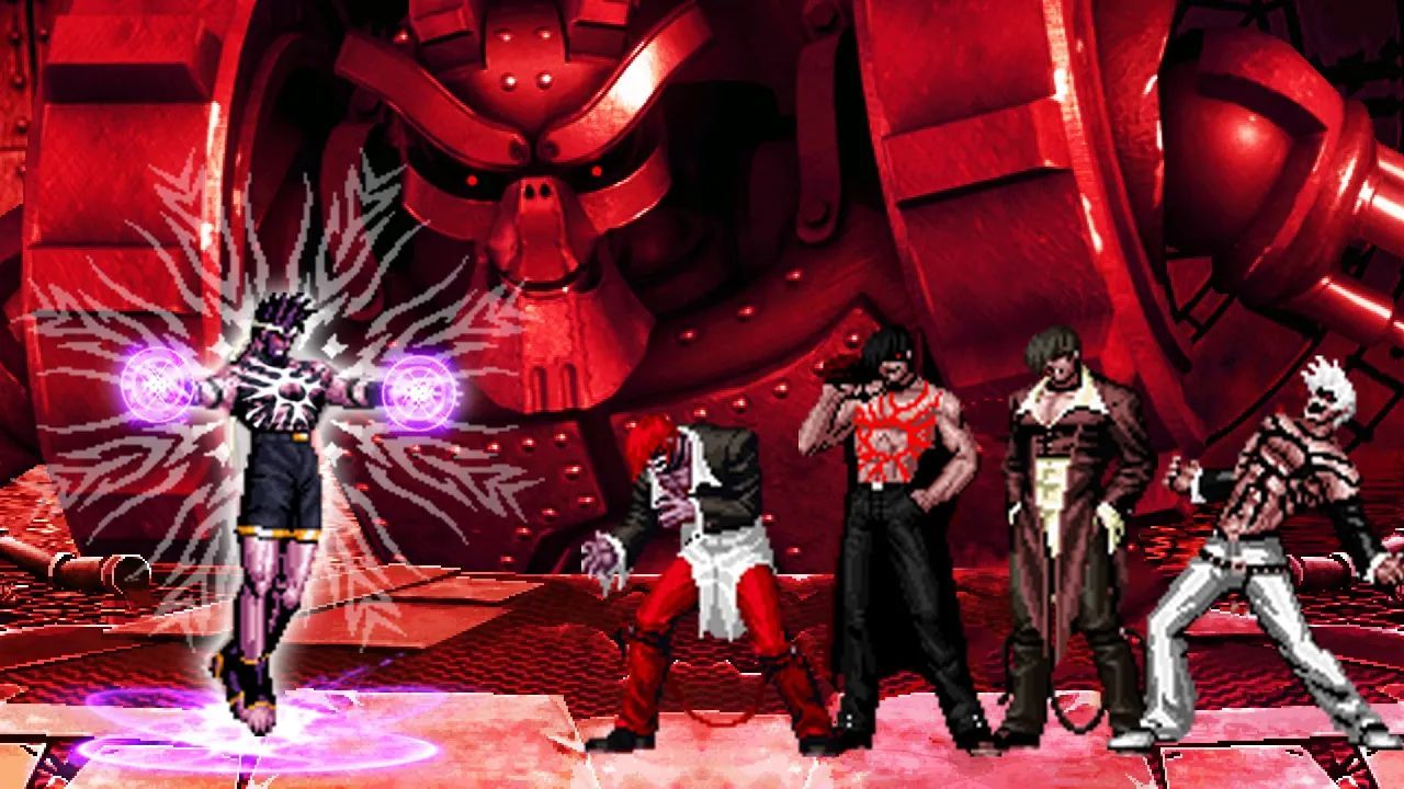 [拳皇mugen]八神豪 vs 八神庵队