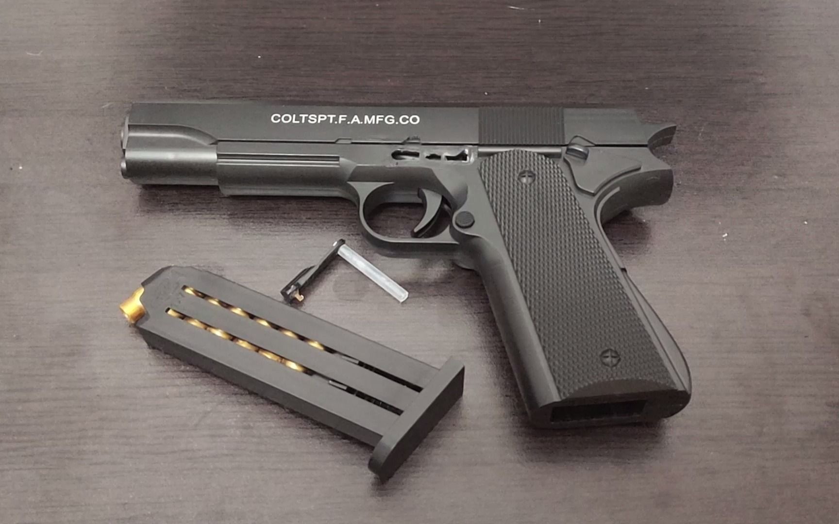 拼夕夕15元抛壳软蛋m1911改空挂_哔哩哔哩_bilibili