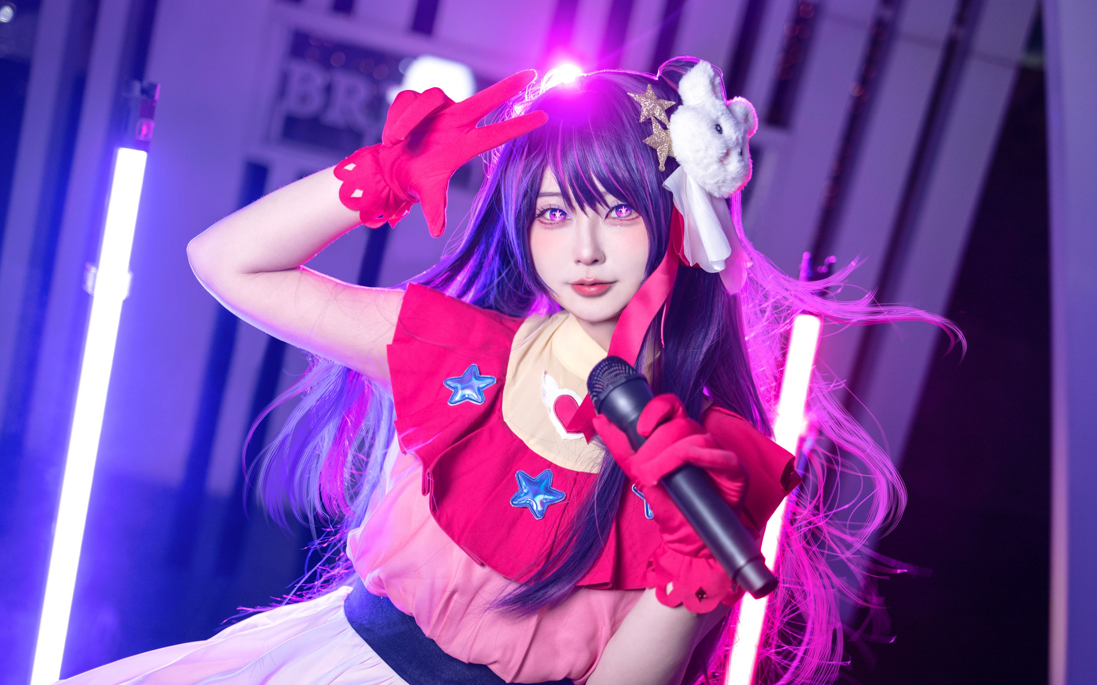 当现役小偶像cos星野爱跳『サインはb』