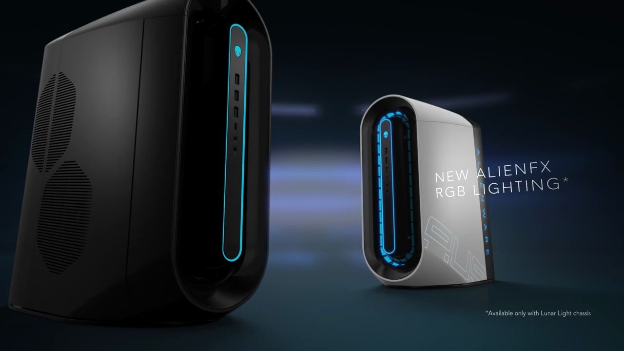 alienware aurora r11 台式机全新发布 一体式显卡水冷2080ti 十代