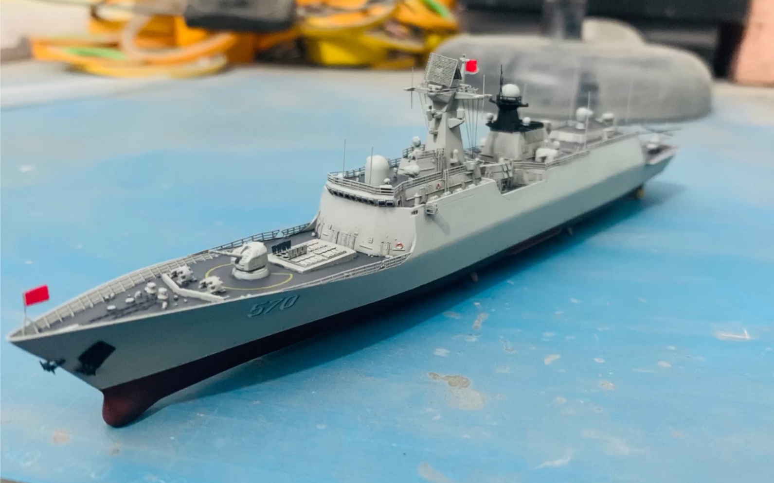 小号手1/700—中国海军054a型导弹护卫舰.