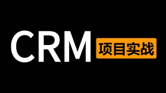 CRM项目视频