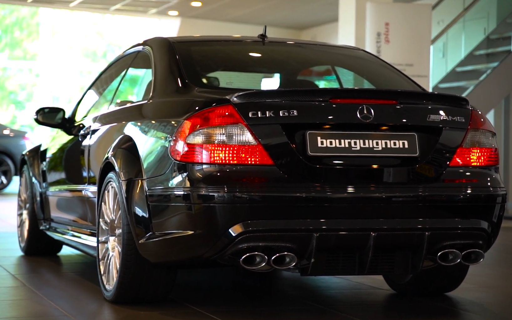 鉴赏奔驰clk63amgblackseries