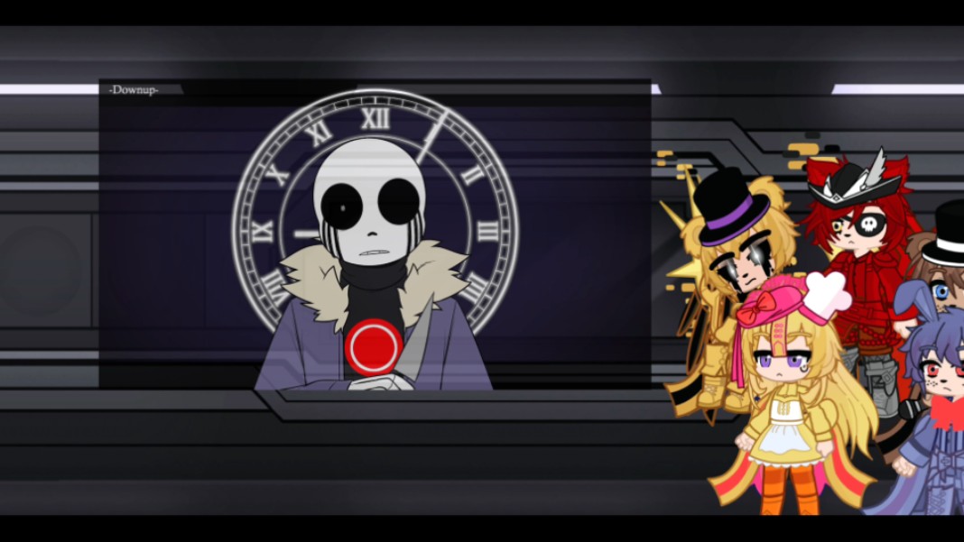 fnaf1反应murder sans 邪骨团