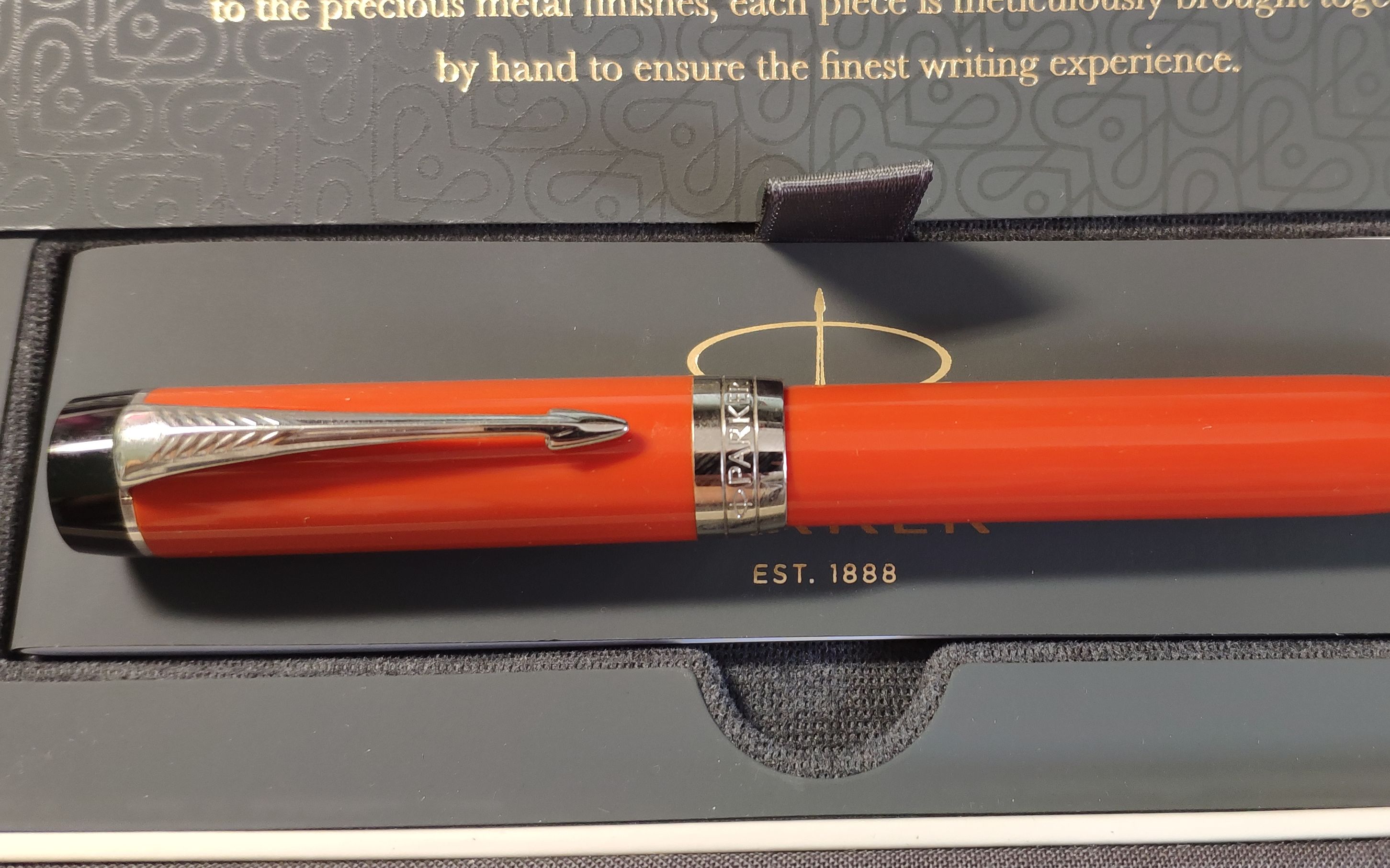 【maho的笔】派克parker大红世纪大豆多福超简单测评_哔哩哔哩_bili