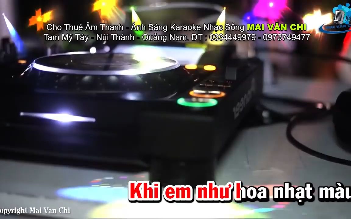 [图]Cánh Hồng Phai EDM Remix Karaoke _ Tone Nữ