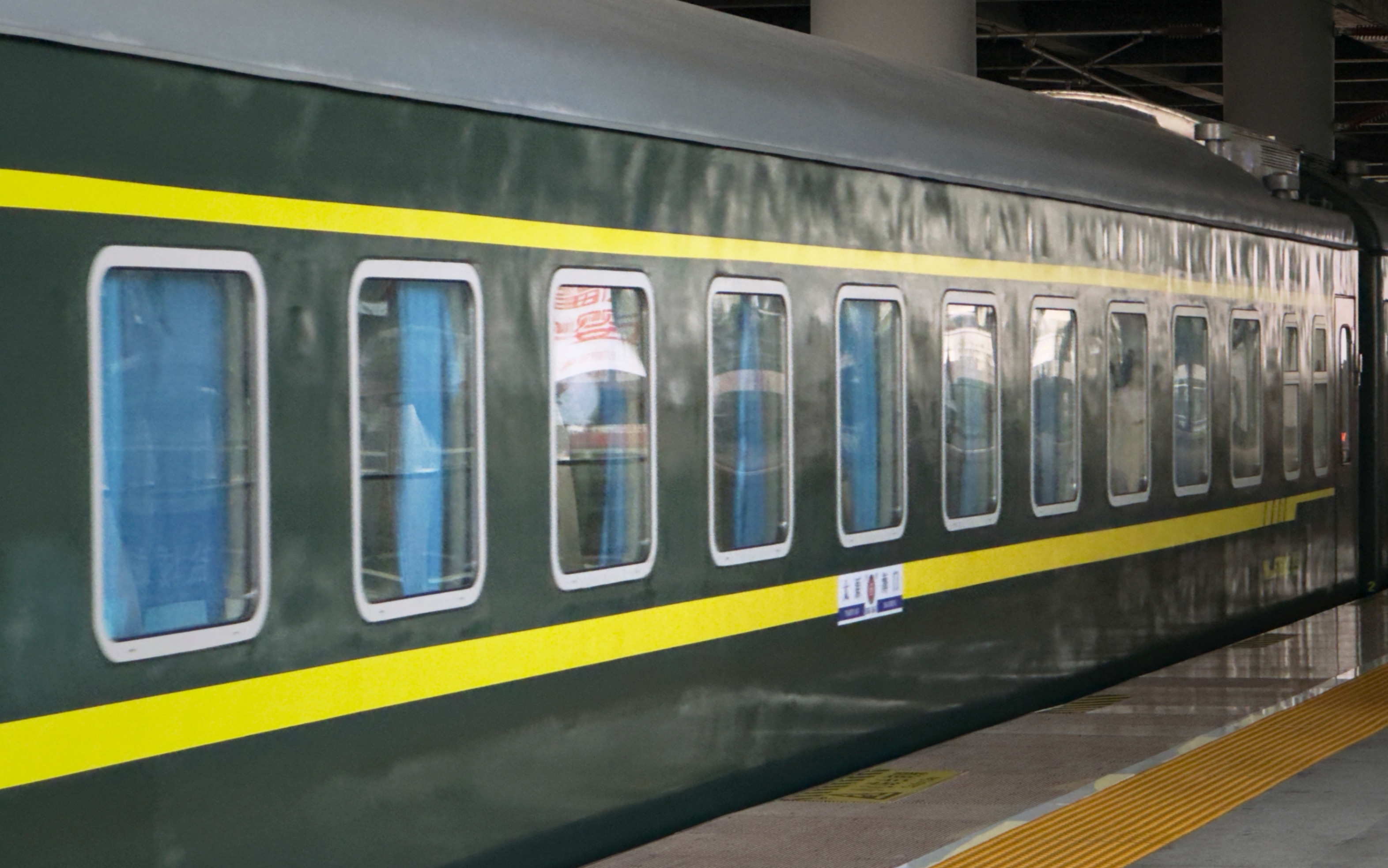 k字头普速列车出站记录