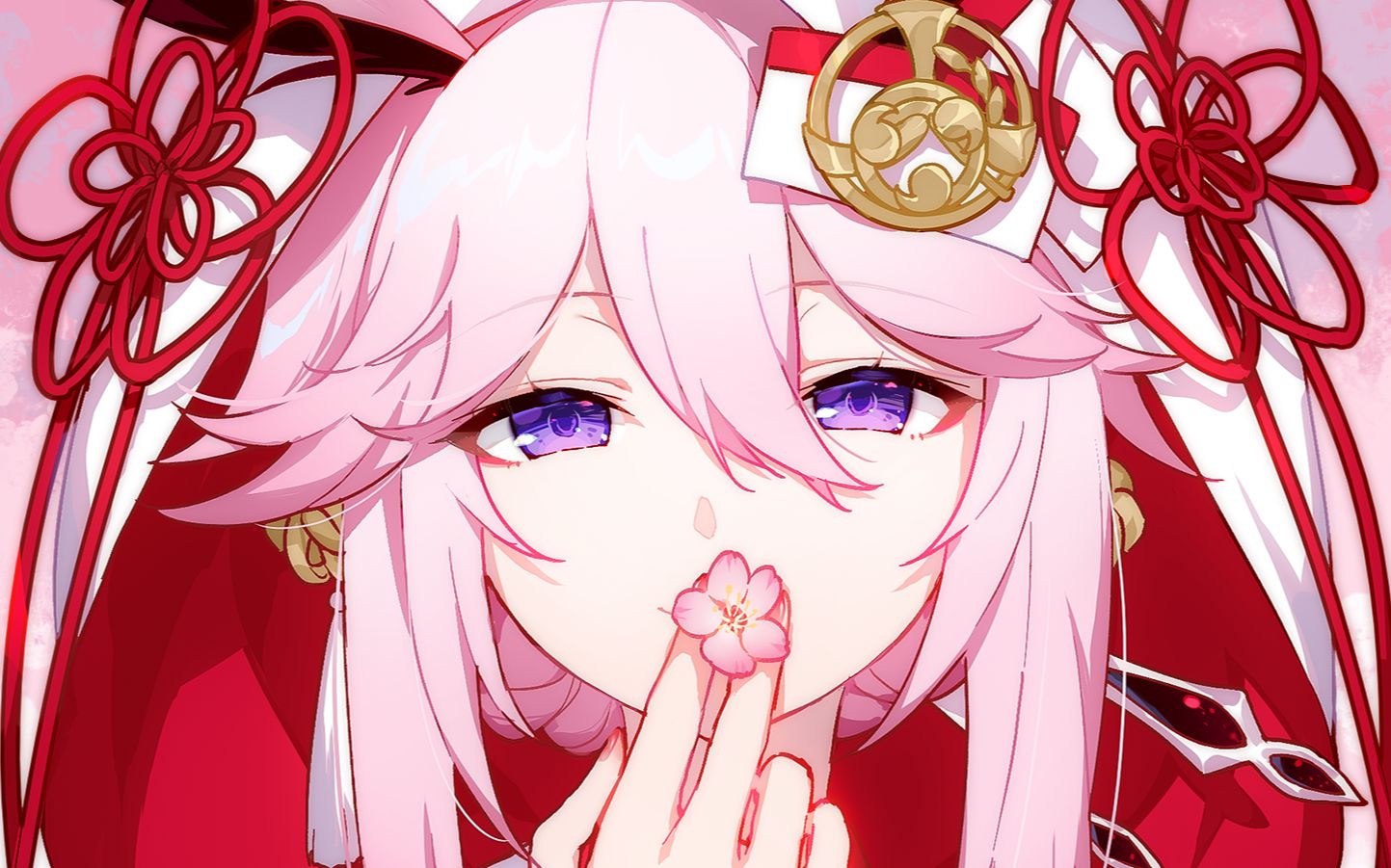 【花酒】【八重樱】用去年的构图画今年的贺图(附原速)