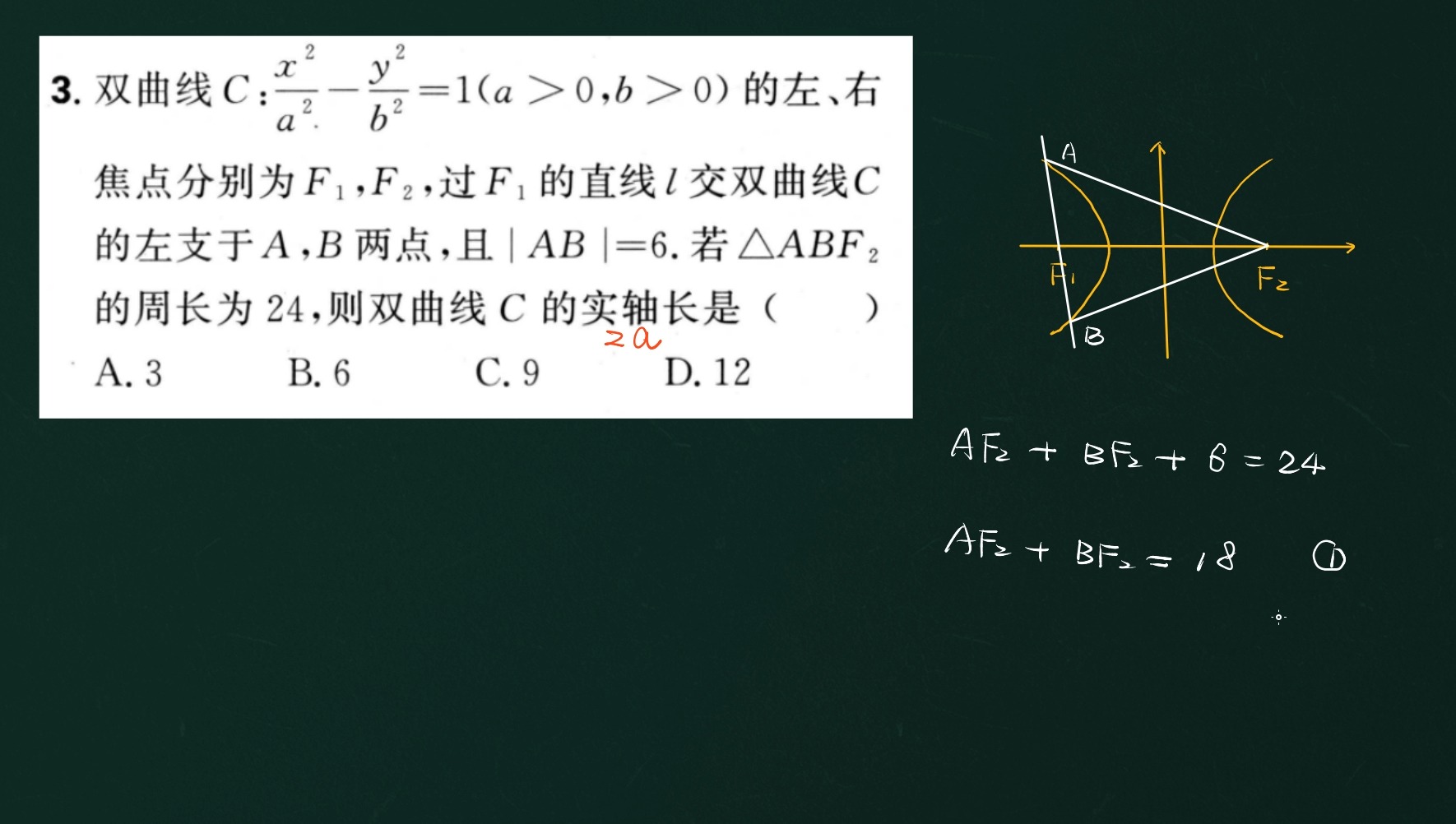 双曲线的实轴图片