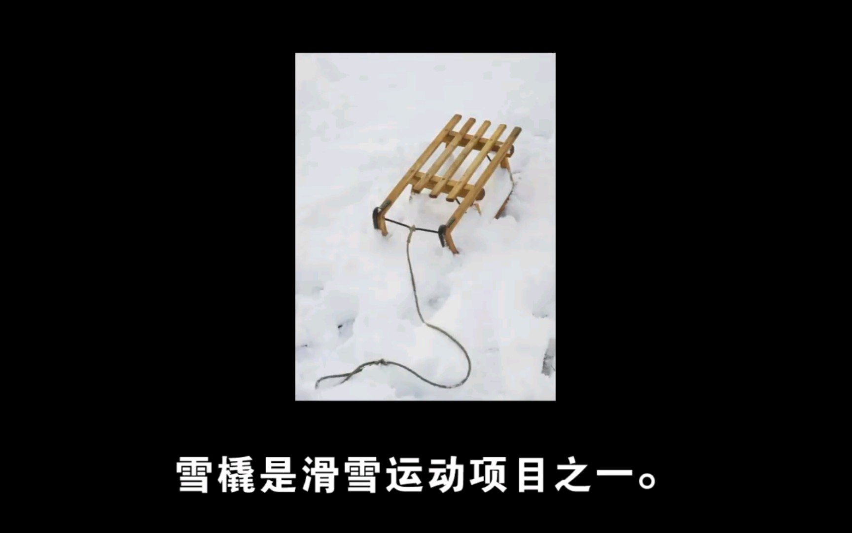 双人雪橇起源图片