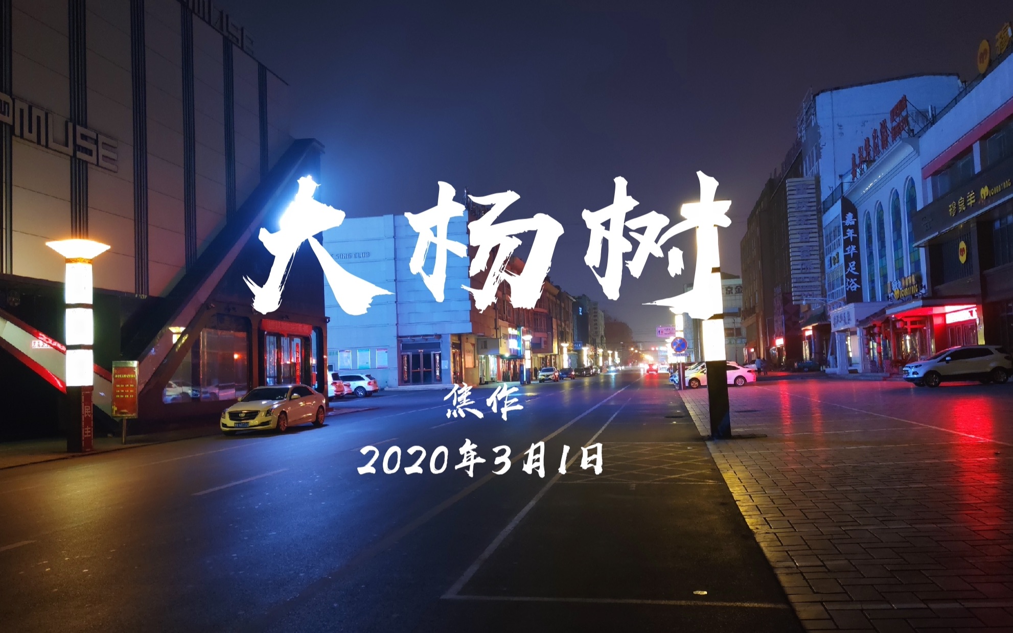 焦作街拍 疫情下的中原小城焦作 大杨树商业街