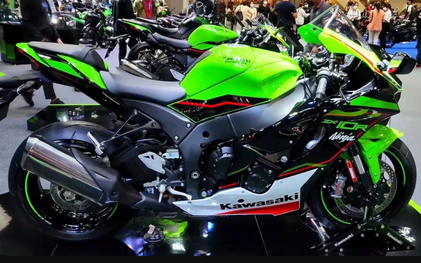 2022新川崎忍者zx-10r 大牛真帅!男人梦想之车!_哔哩哔哩_bilibili