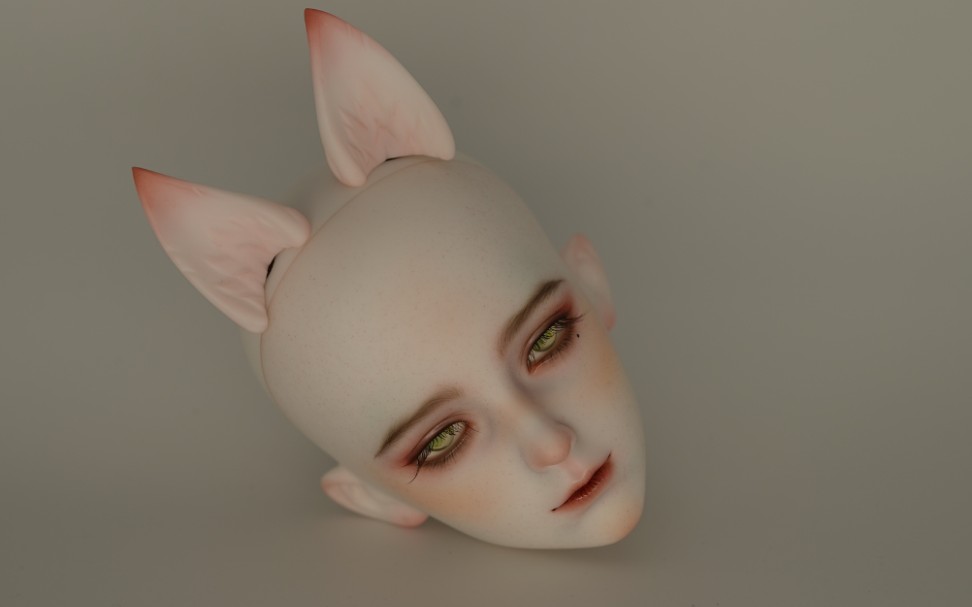 【bjd】我的心月狐崽崽终于送妆回来了_哔哩哔哩_bilibili