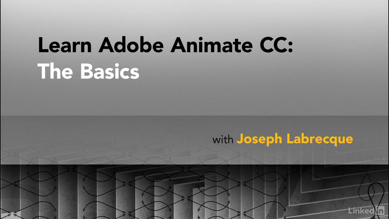 Adobe Animate CC 基础学习教程Lynda–Learn Adobe Animate CC The Basics哔哩哔哩bilibili