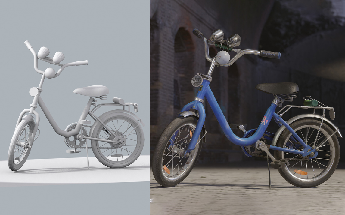 3dmax建模 自行车建模详细教程