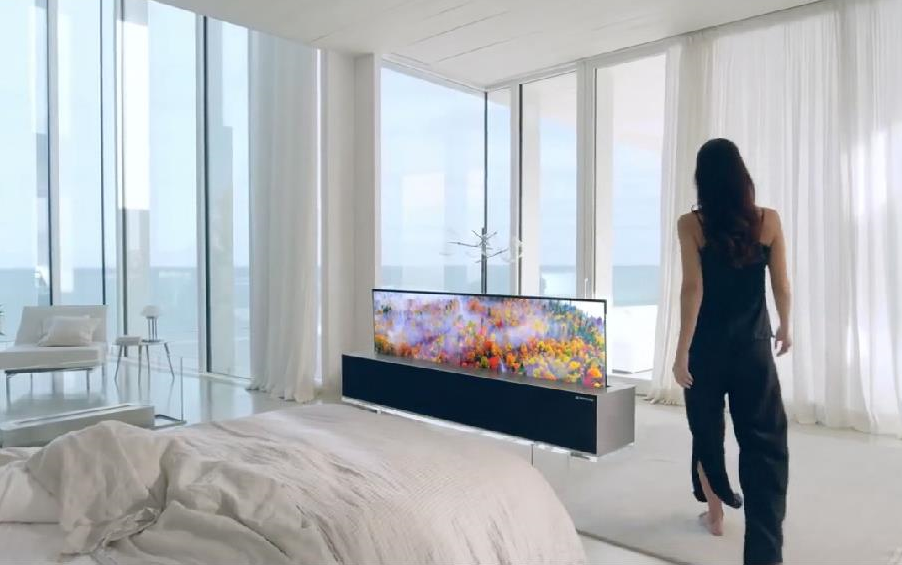 广告 LG Signature OLED TV R (Rollable)  Roll Out The Future 卷轴式柔性屏电视 2019春季哔哩哔哩bilibili