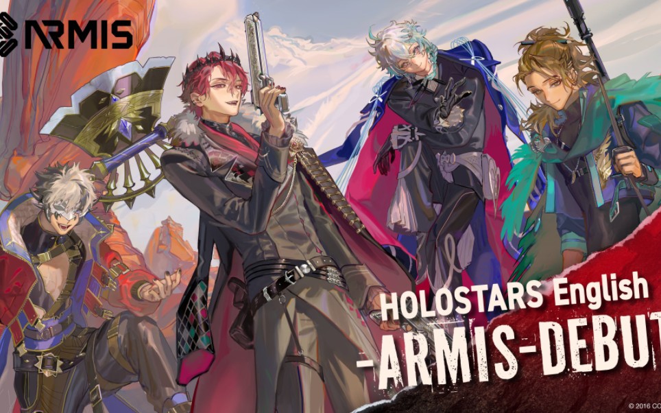 新组合「holostars english -armis-」出道pv