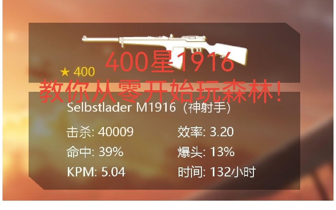 400星1916教你从零开始玩森林!哔哩哔哩bilibili