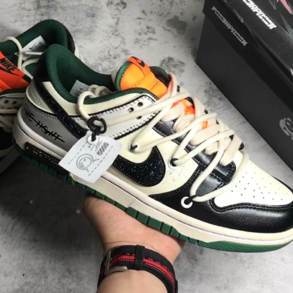 耐克Nike Dunk Low Miami Hurricanes 橙绿宇宙探索星际迷航解构绑