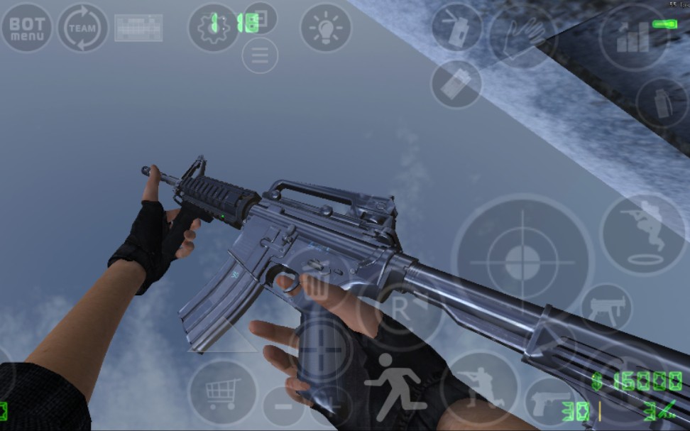 【xash cs1.6】镀银大m4_哔哩哔哩 (゜-゜)つロ 干杯~-bilibili