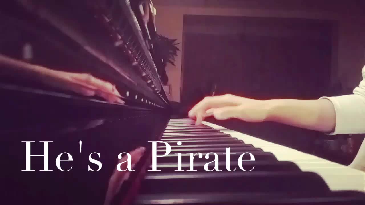 [图]【钢琴】he's a pirate听说你们都看了加勒比海盗，那就让我们即兴演奏他吧。