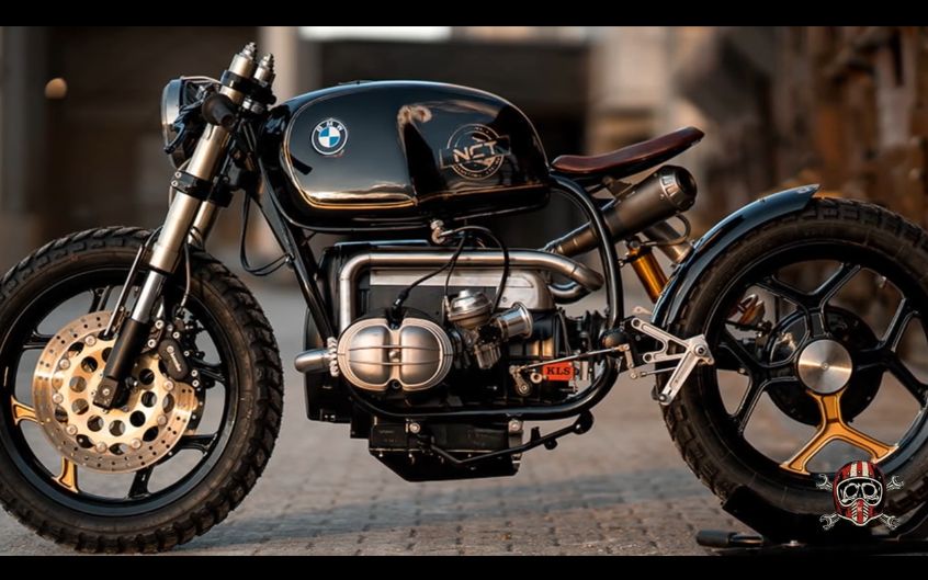 bmw r100 cafe风格复古摩托车